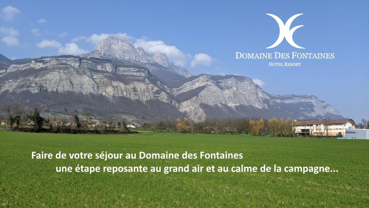 Hotel Le Domaine Des Fontaines - Experience Bernin Exteriér fotografie